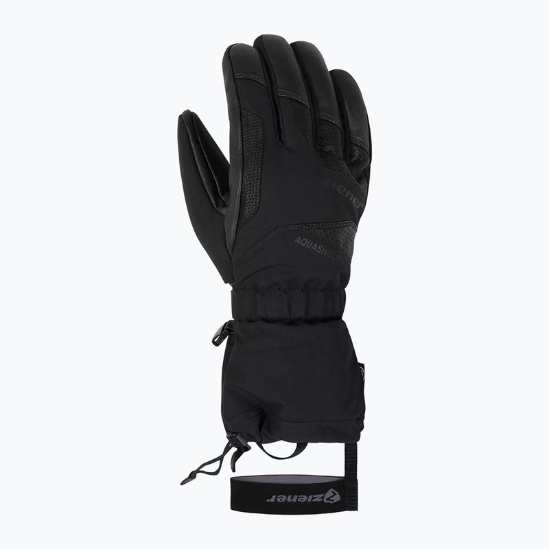 Rękawice narciarskie męskie ZIENER Gaiku-Z Aquashield AW black 2