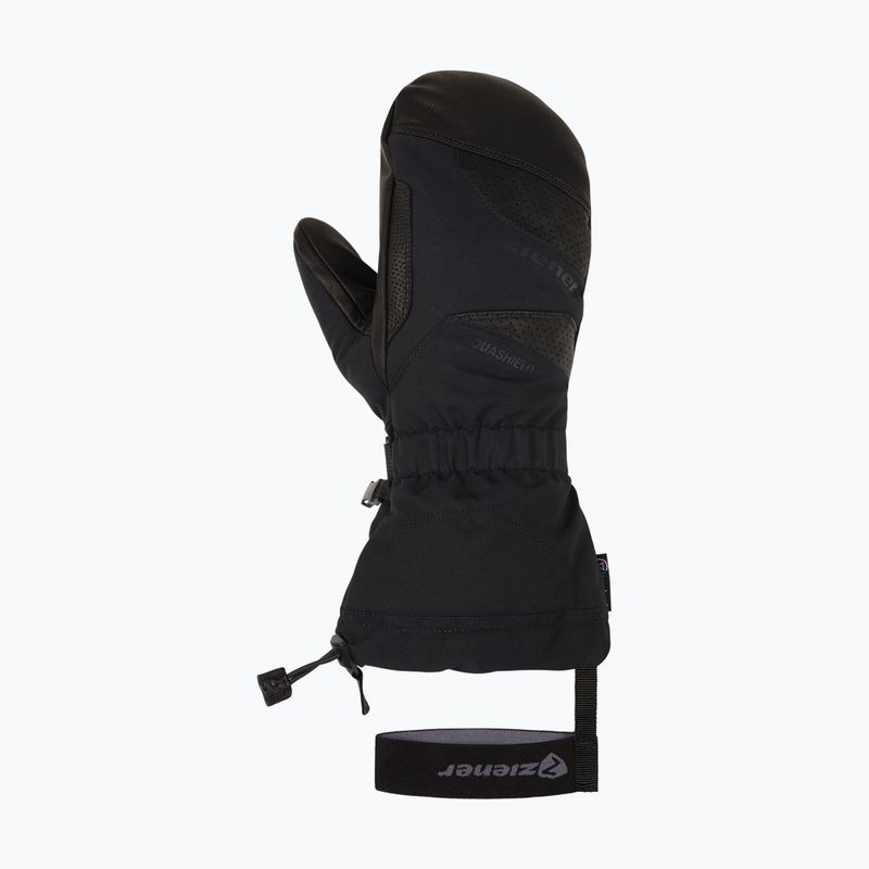Rękawice narciarskie męskie ZIENER Gaikus Aquashield AW alpine black 8