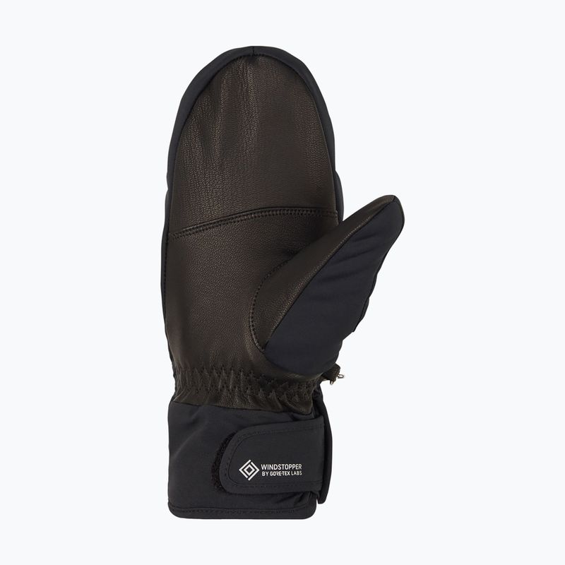 Rękawice narciarskie damskie ZIENER Karoia WS PR Mitten black/rose metallic 9