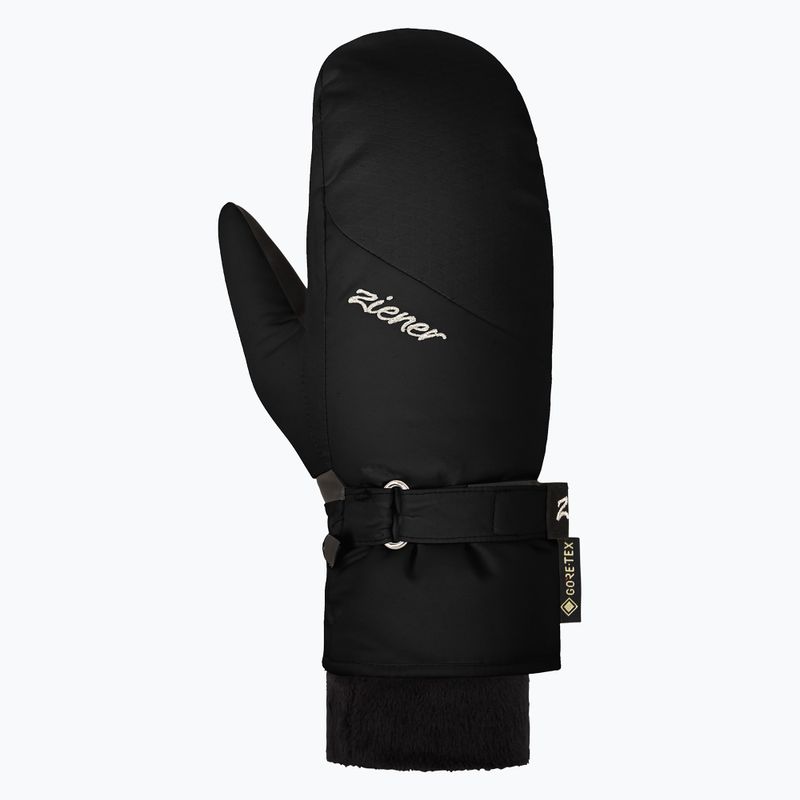 Rękawice narciarskie damskie ZIENER Klairo-Z GTX+Gore Plus Warm Mitten black 2