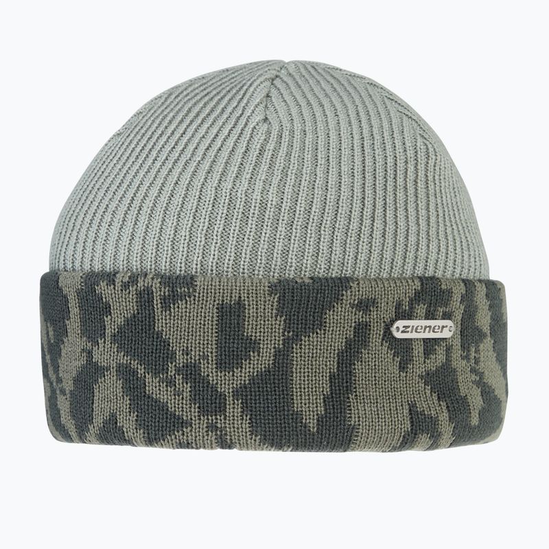 Czapka zimowa ZIENER Ihansia green frost