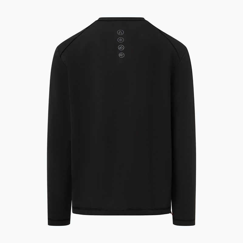 Bluza termoaktywna męska BOGNER FIRE+ICE Alejo 1/4 Zip black 2