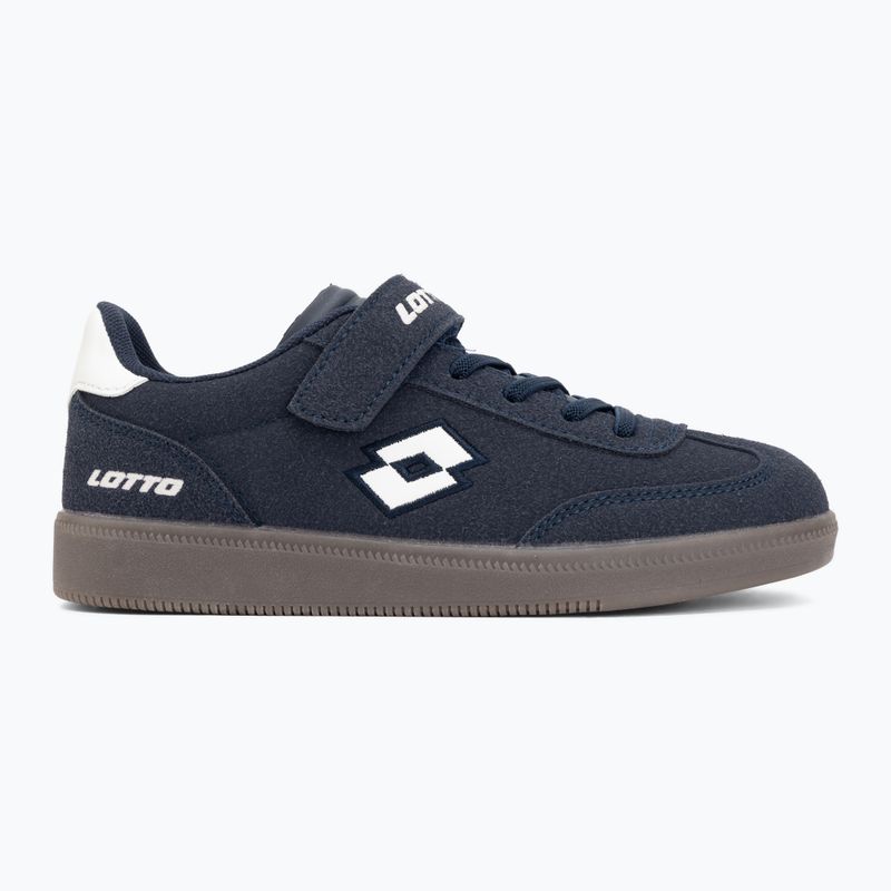 Buty dziecięce Lotto Vintal SC Kids navy/white 2
