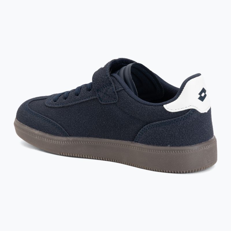 Buty dziecięce Lotto Vintal SC Kids navy/white 3