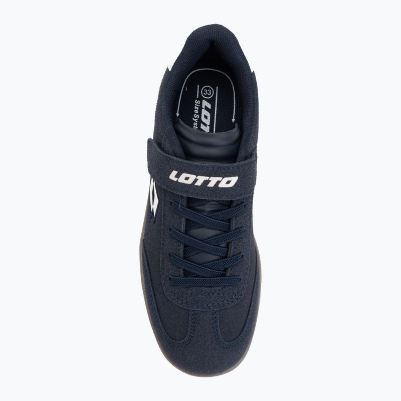 Buty dziecięce Lotto Vintal SC Kids navy/white 5