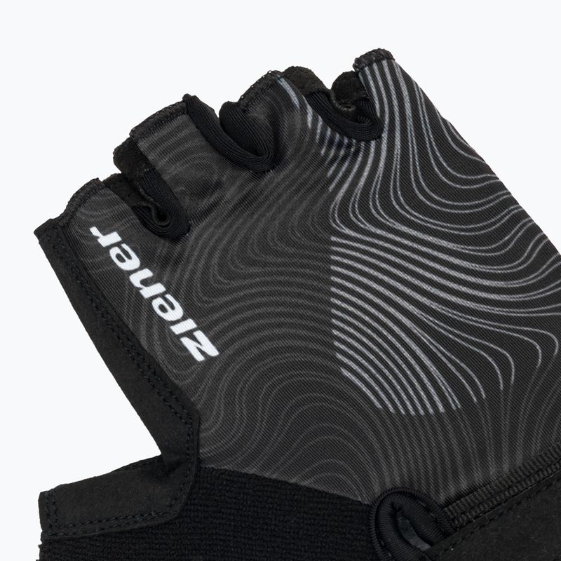 Rękawiczki rowerowe damskie ZIENER Cleni-Z Lady black 5