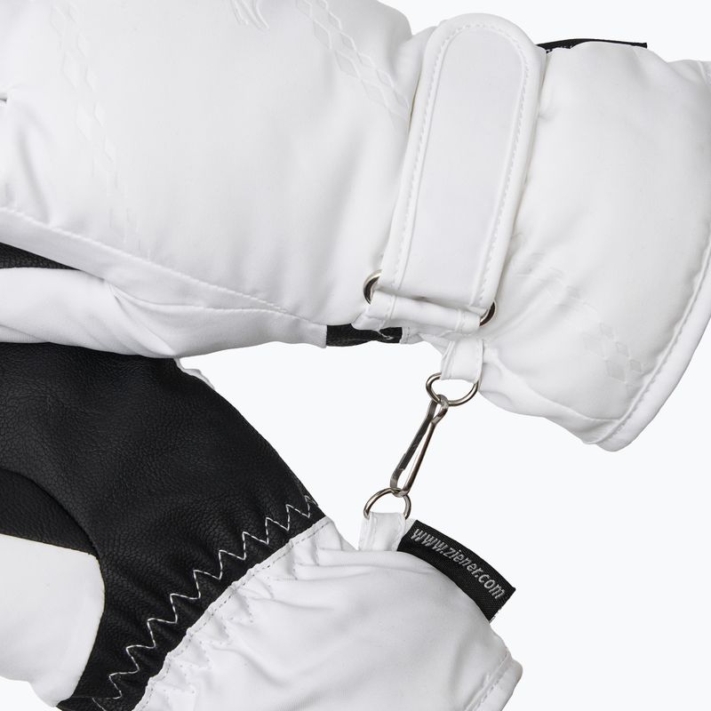 Rękawice narciarskie damskie ZIENER Keva-Z PR white 5