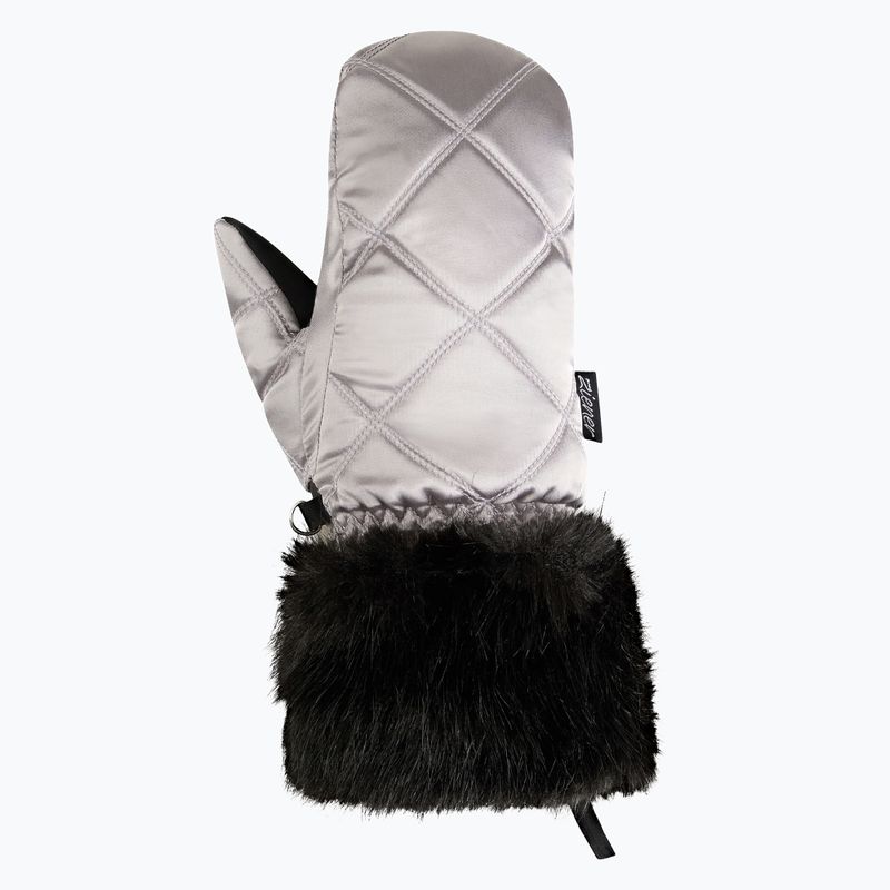 Rękawice narciarskie damskie ZIENER Kwinzi-Z Mitten metallic silver 2
