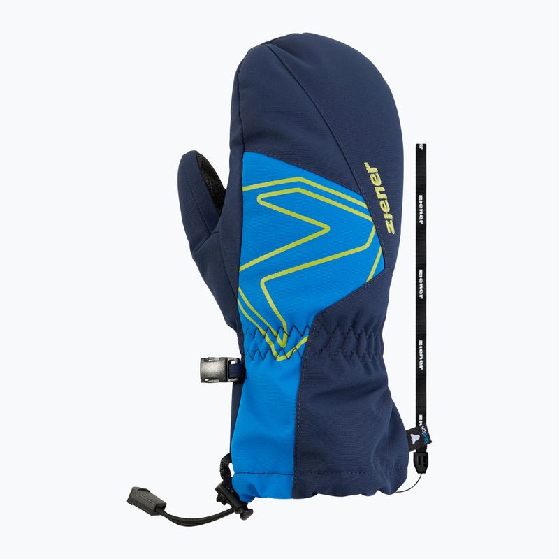 Rękawice narciarskie dziecięce ZIENER Lavalino-Z Aquashield AW Mitten dark navy/cobalt blue 2