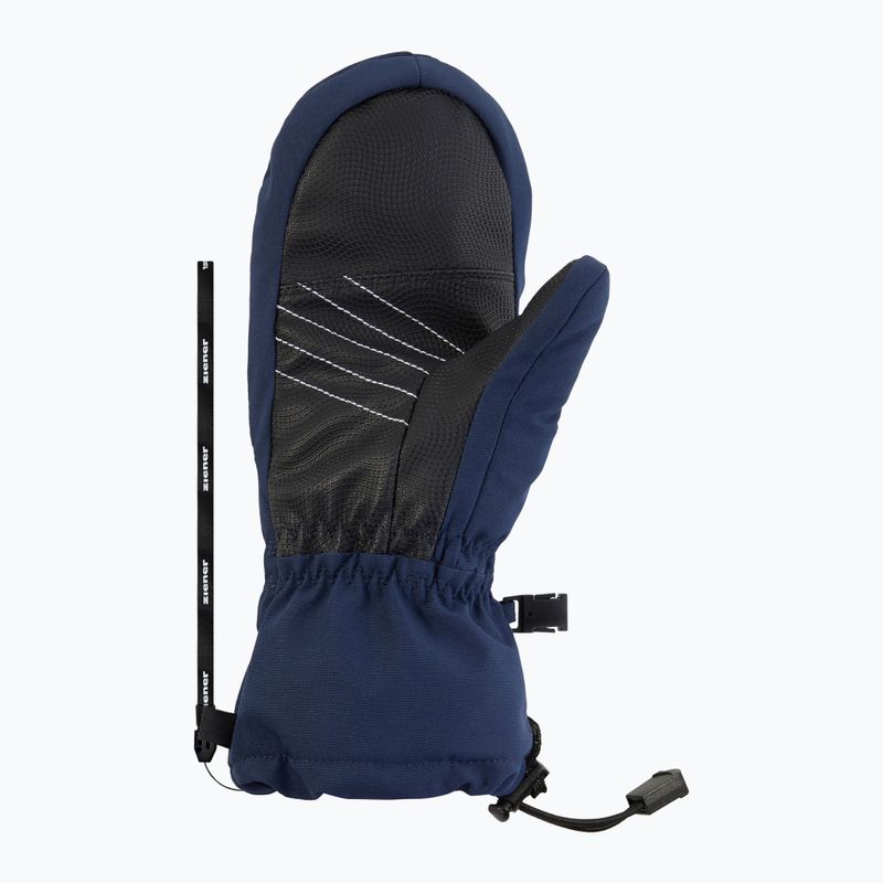 Rękawice narciarskie dziecięce ZIENER Lavalino-Z Aquashield AW Mitten dark navy/cobalt blue 3