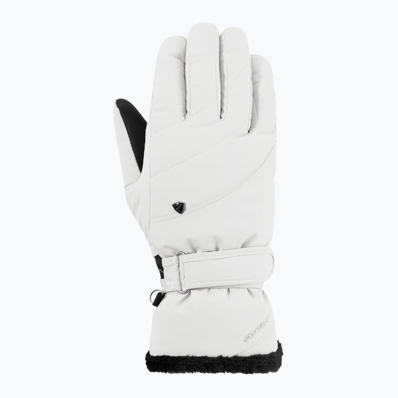 Rękawice narciarskie damskie ZIENER Keaka-Z Aquashield PR white 2