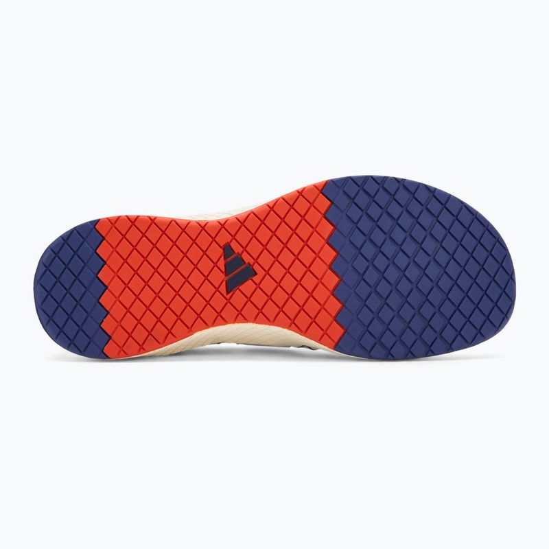 Buty do podnoszenia ciężarów adidas The Total 2 Footwear white/dark blue/royal blue 4