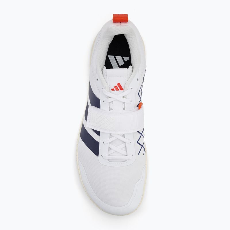 Buty do podnoszenia ciężarów adidas The Total 2 Footwear white/dark blue/royal blue 5