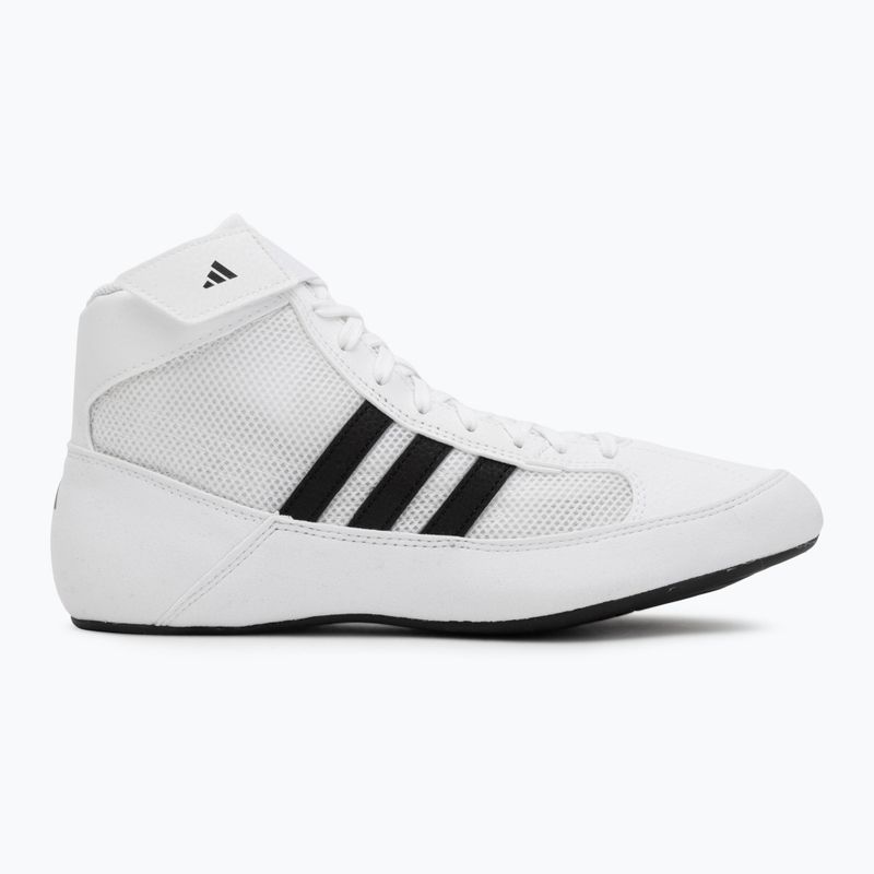 Buty bokserskie adidas HVC footwear white/ core black 2