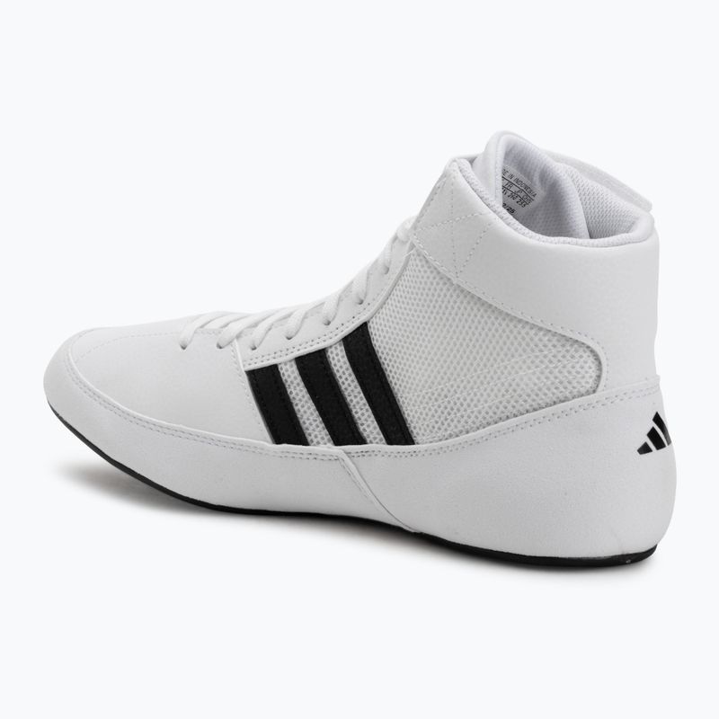 Buty bokserskie adidas HVC footwear white/ core black 3