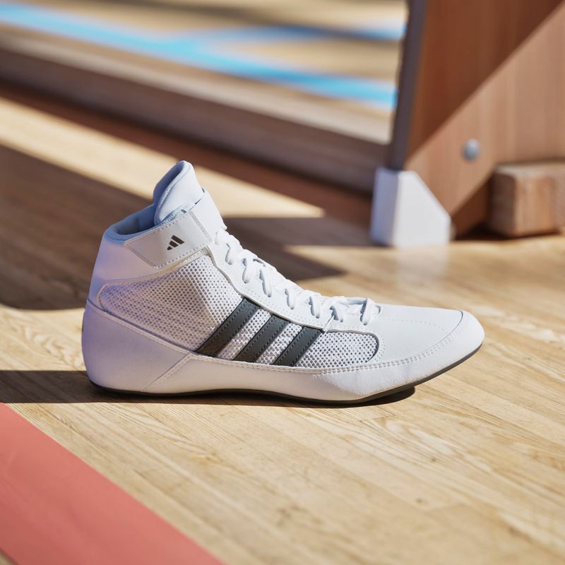Buty bokserskie adidas HVC footwear white/ core black 16