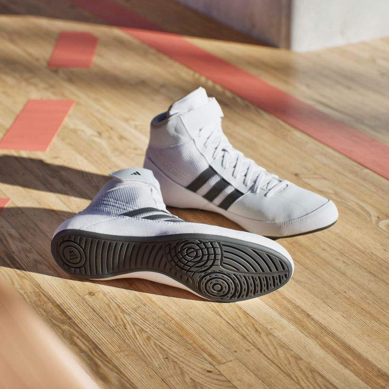 Buty bokserskie adidas HVC footwear white/ core black 19