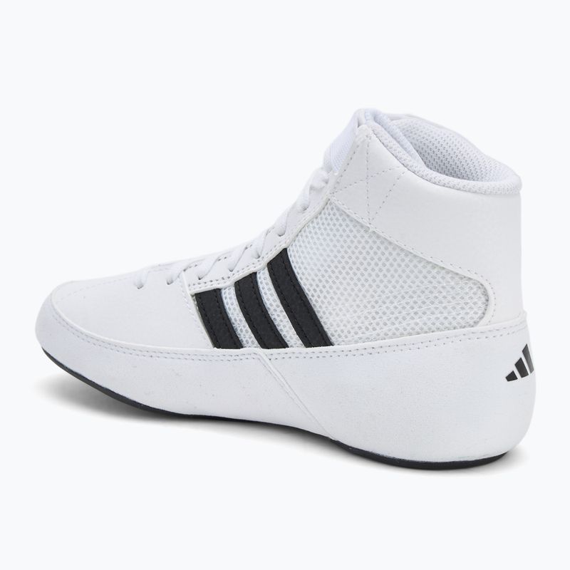 Buty bokserskie dziecięce adidas Havoc footwear white/ core black 3