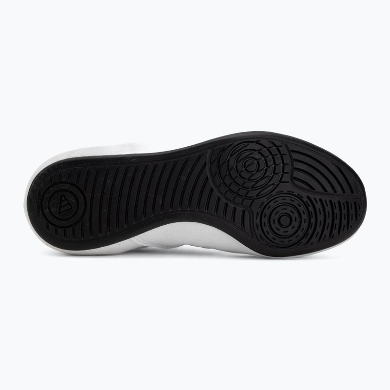 Buty bokserskie dziecięce adidas Havoc white/black 4