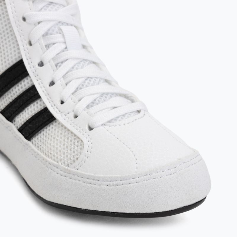Buty bokserskie dziecięce adidas Havoc white/black 7