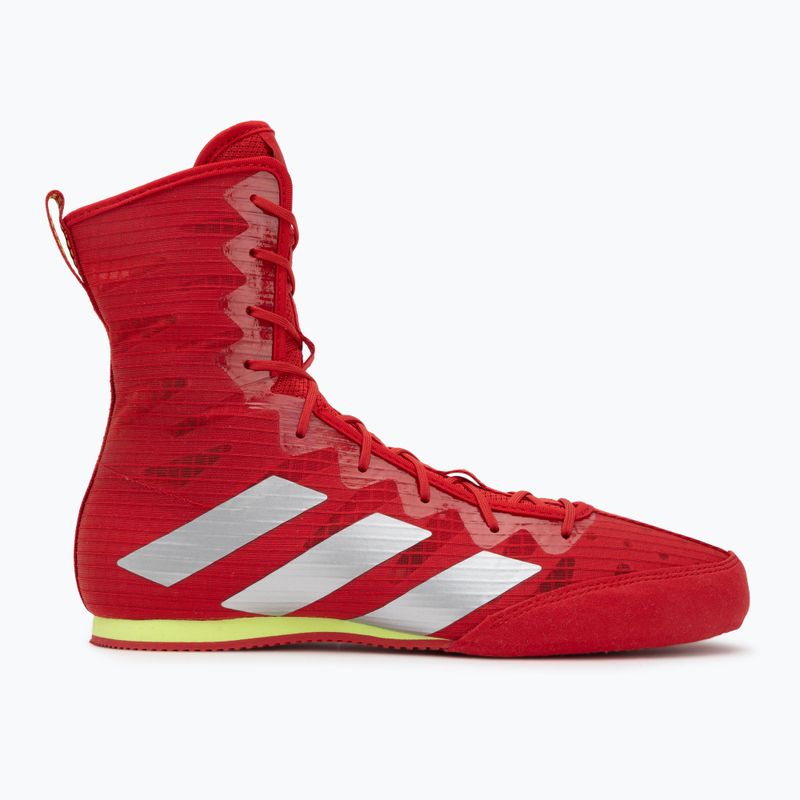 Buty bokserskie adidas Box Hog 4 red 2