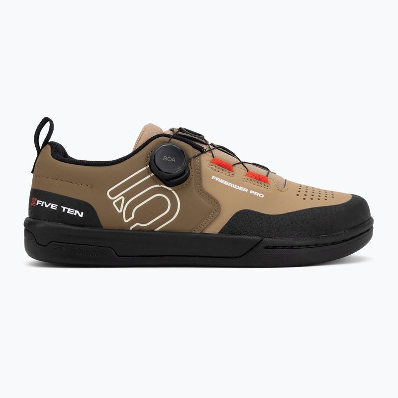 Buty rowerowe platformy męskie adidas FIVE TEN Freerider Pro Boa cardboard/off white/core black 2