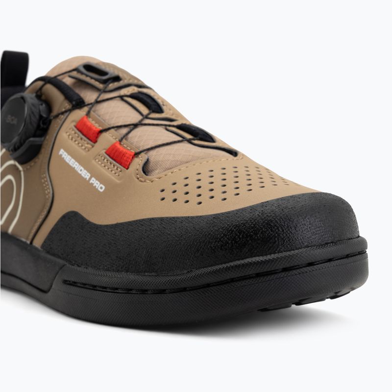 Buty rowerowe platformy męskie adidas FIVE TEN Freerider Pro Boa cardboard/off white/core black 7
