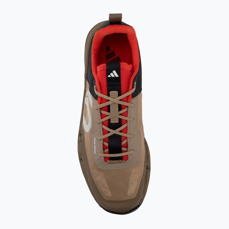 Buty rowerowe platformy męskie adidas FIVE TEN Trailcross LT cardboard/off white/core black 5