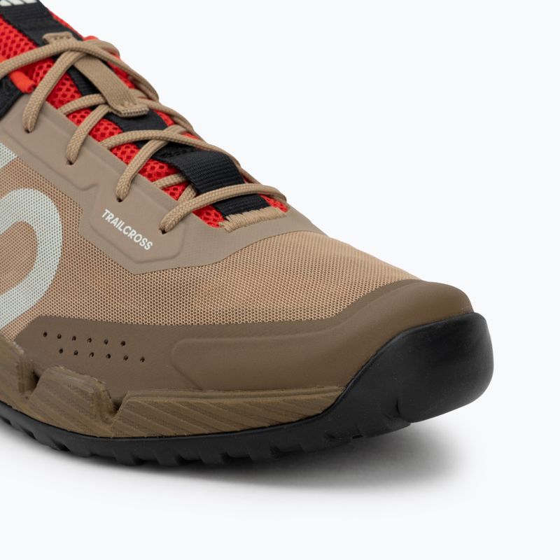 Buty rowerowe platformy męskie adidas FIVE TEN Trailcross LT cardboard/off white/core black 7