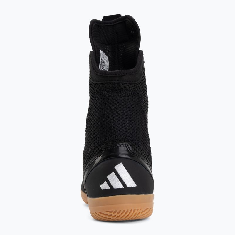 Buty bokserskie męskie adidas Box Hog Wide black/white 6