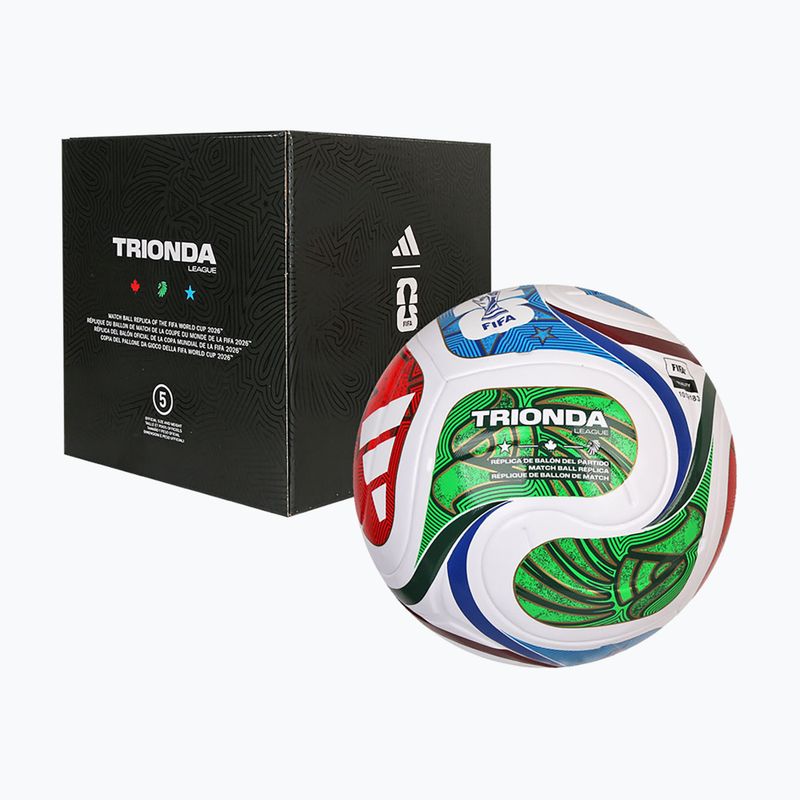 Piłka do piłki nożnej adidas Trionda League Box World Cup 26 multicolor rozmiar 4