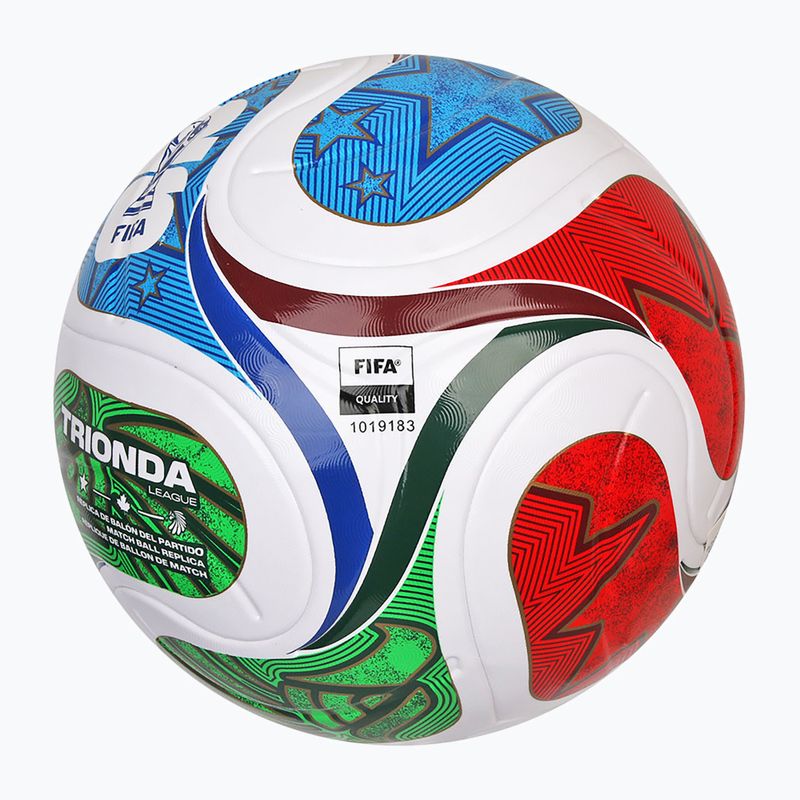 Piłka do piłki nożnej adidas Trionda League Box World Cup multicolor rozmiar 5 4