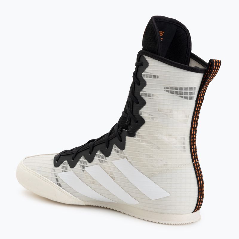 Buty bokserskie adidas Box Hog 4 Orbit Grey/Ftwr White/Pure Orange 3