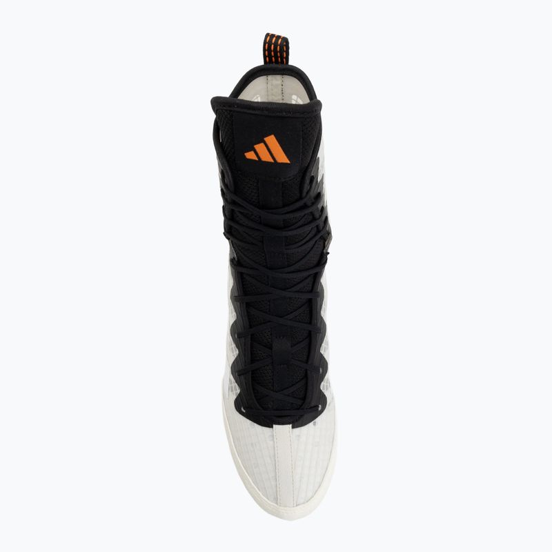 Buty bokserskie adidas Box Hog 4 Orbit Grey/Ftwr White/Pure Orange 5
