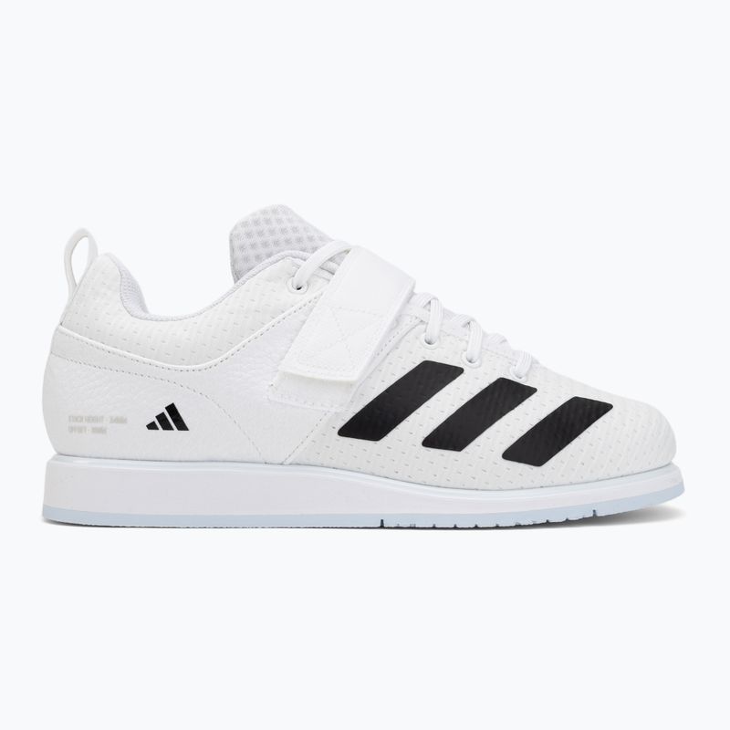 Buty do podnoszenia ciężarów adidas Powerlift 5 white 2