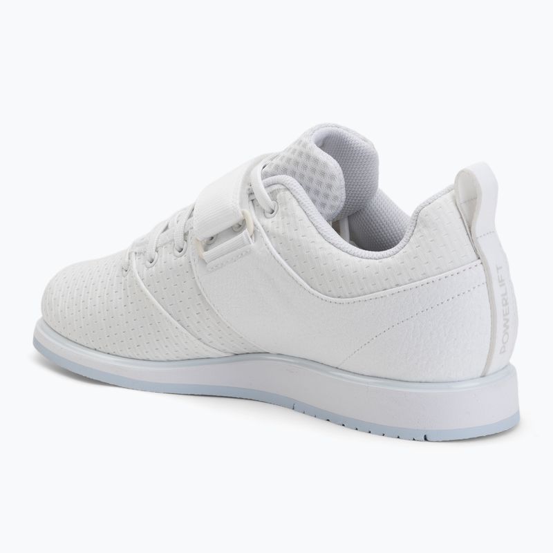 Buty do podnoszenia ciężarów adidas Powerlift 5 white 3
