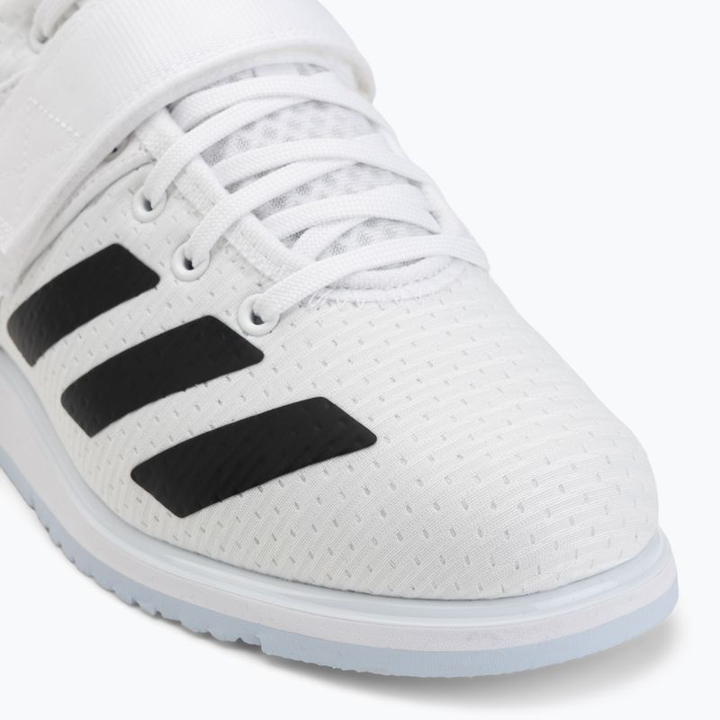 Buty do podnoszenia ciężarów adidas Powerlift 5 white 7