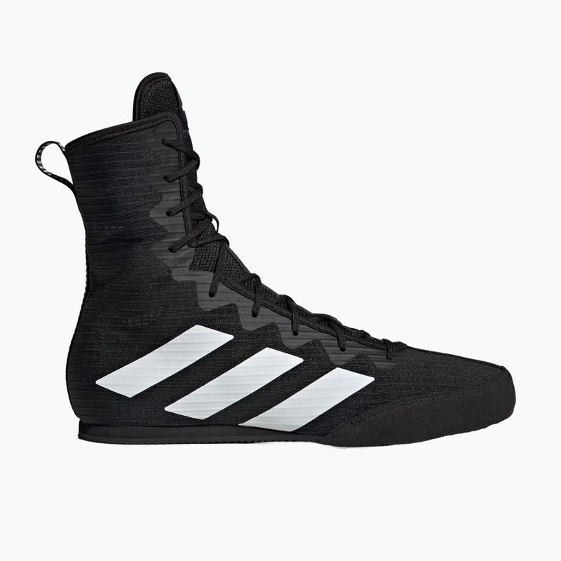 Buty bokserskie adidas Box Hog 4 black/white 2