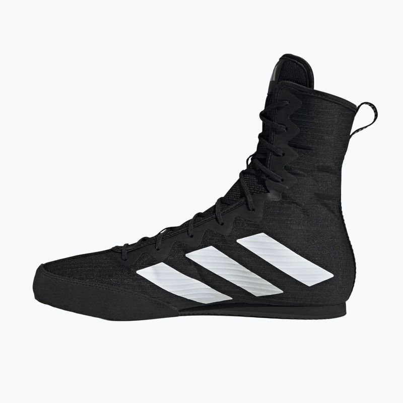 Buty bokserskie adidas Box Hog 4 black/white 3