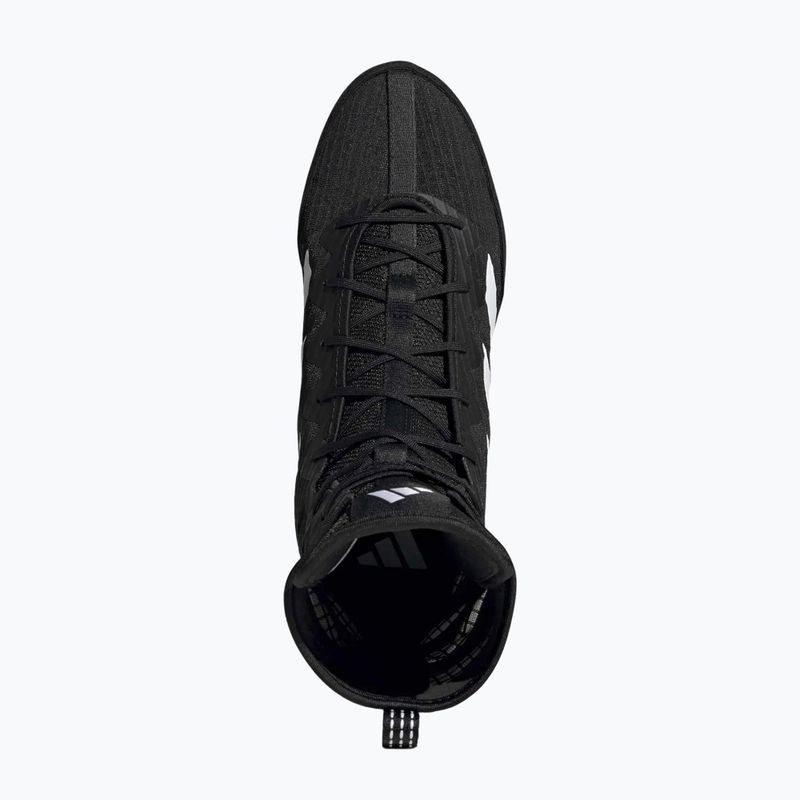 Buty bokserskie adidas Box Hog 4 black/white 5
