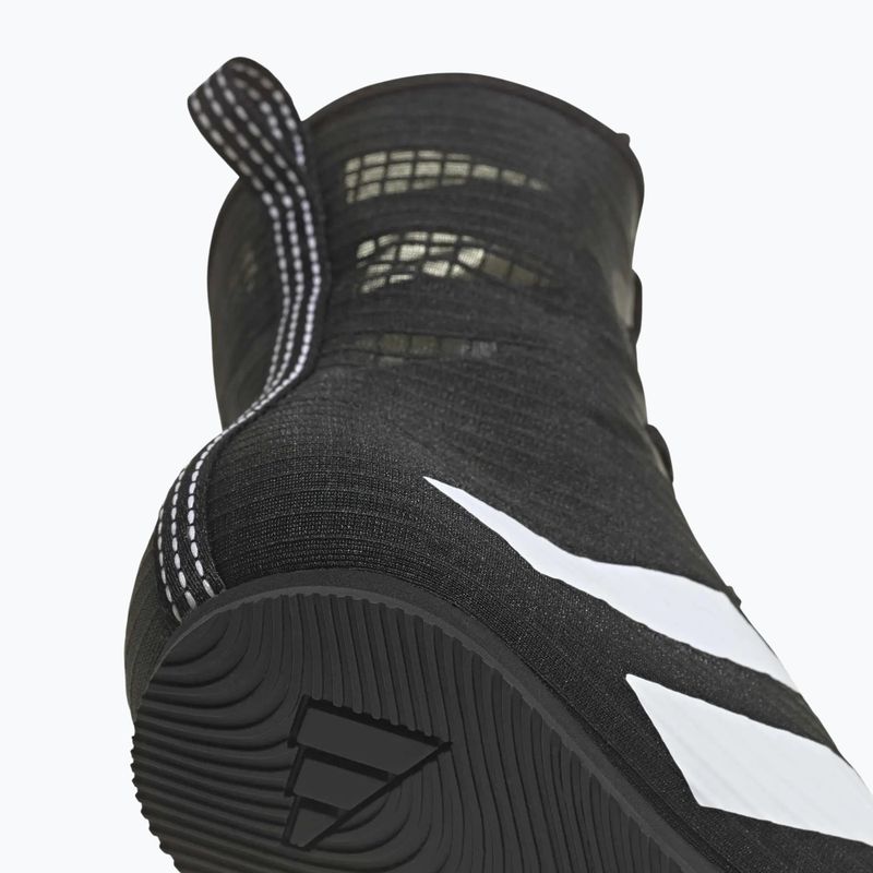 Buty bokserskie adidas Box Hog 4 black/white 6