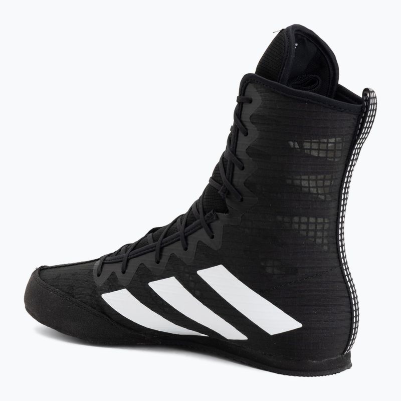 Buty bokserskie adidas Box Hog 4 black/white 3