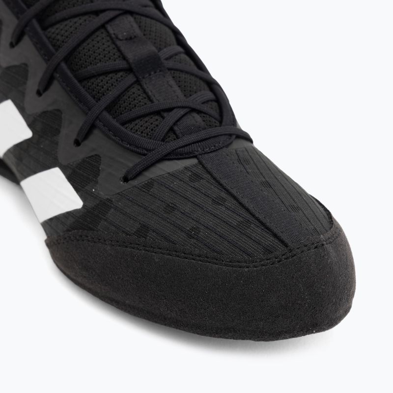 Buty bokserskie adidas Box Hog 4 black/white 7