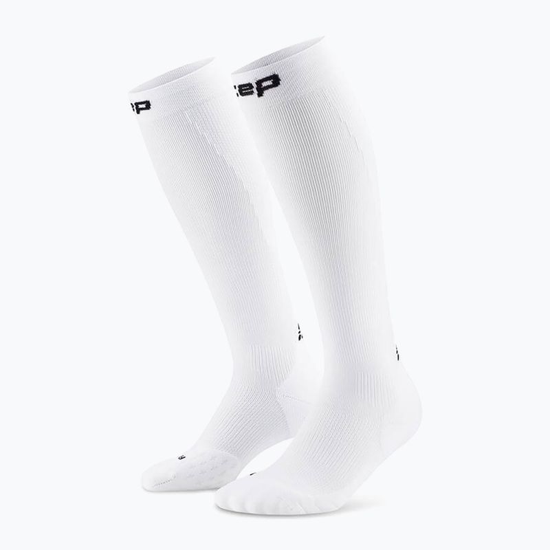 Skarpety kompresyjne damskie CEP Run Tall 5.0 white