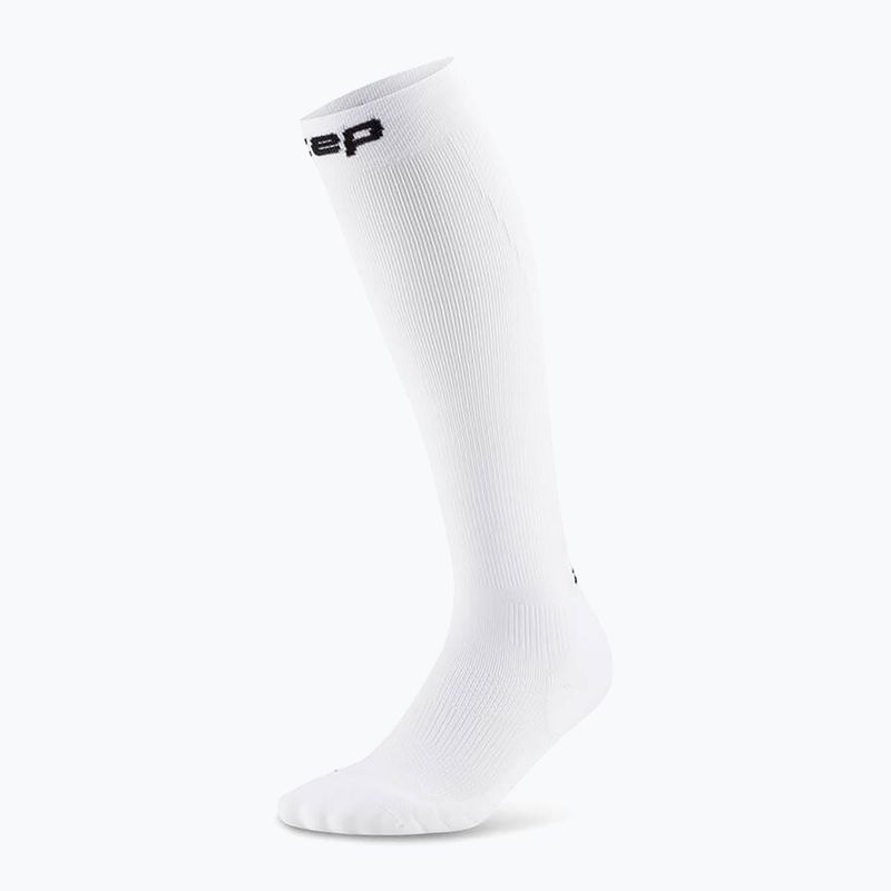 Skarpety kompresyjne damskie CEP Run Tall 5.0 white 2