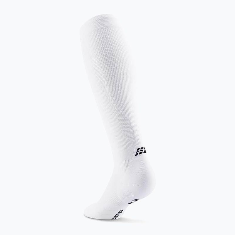 Skarpety kompresyjne damskie CEP Run Tall 5.0 white 3