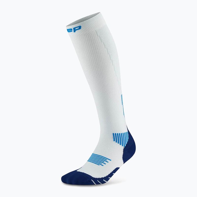 Skarpety kompresyjne damskie CEP Run Tall 5.0 ice/blue 2