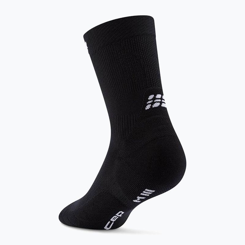 Skarpety kompresyjne damskie CEP Run Mid Cut 5.0 black 3