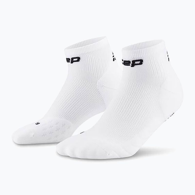 Skarpety kompresyjne męskie CEP Run Low Cut 5.0 white
