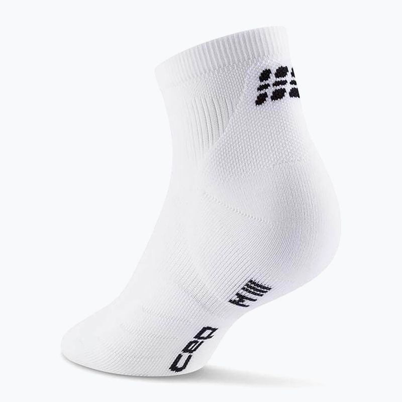 Skarpety kompresyjne męskie CEP Run Low Cut 5.0 white 3